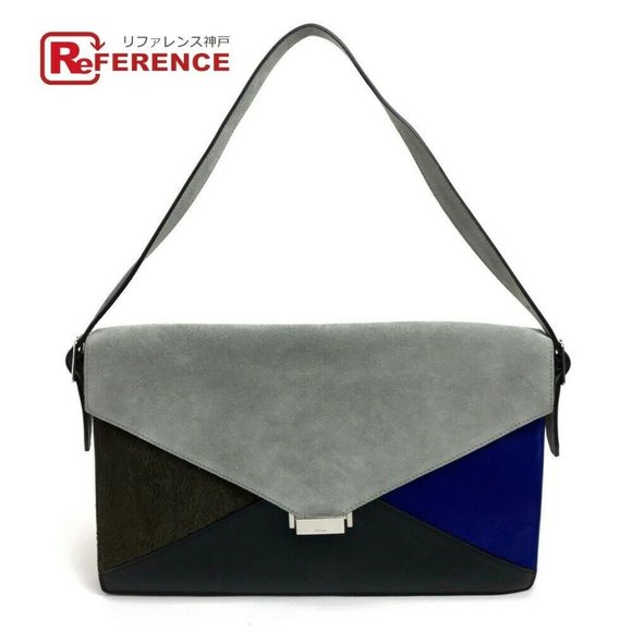CELINE Diamond Monde Clutch Shoulder Bag Clutch 2 - Picture 1 of 12